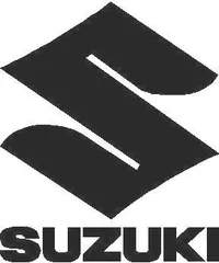 Suzuki Stacked Logo and Lettering Decal / Sticker 02