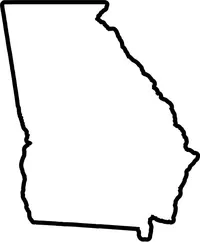 Georgia Decal / Sticker 02