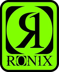 Lime Green and Black Ronix Decal / Sticker 06
