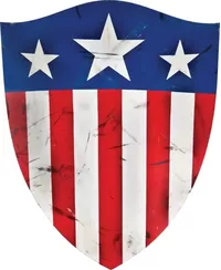 Captain America Original Shield Decal / Sticker 08