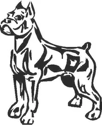 Bulldog Decal / Sticker 11