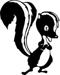 Lockheed Skunk Decal / Sticker 02