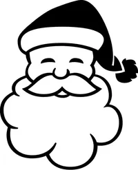 Santa Claus Decal / Sticker 01