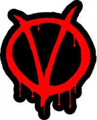 V For Vendetta Decal / Sticker 09