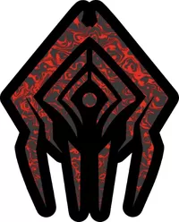 Warframe Stalker Sigil Decal / Sticker 03