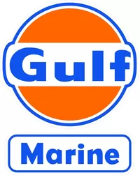 Gulf Marine Decal / Sticker 01