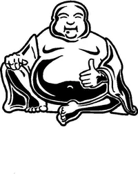 Buddha Decal / Sticker