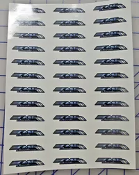 Waterslide RC Car Model Decal / Sticker Paper Sheets
