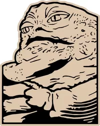 Jabba The Hut Decal / Sticker 01