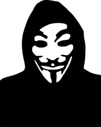 V For Vendetta Anonymous Decal / Sticker