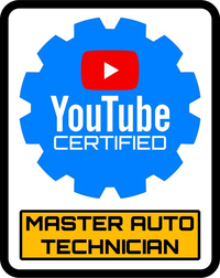 YouTube Certified Master Auto Technician Decal / Sticker 10