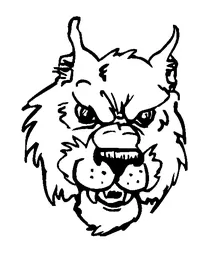 Wolves Mascot Decal / Sticker 2