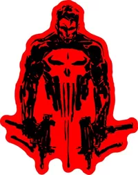 Punisher Guns Decal / Sticker 174