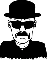 Breaking Bad Heisenberg (Walter White) Decal / Sticker 13