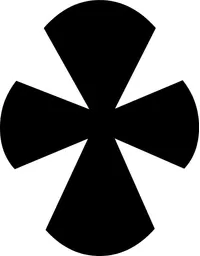 Christian Cross Decal / Sticker 12