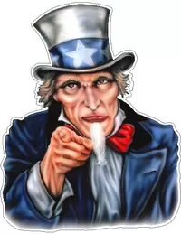Uncle Sam Decal / Sticker