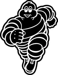 Michelin Man Decal / Sticker 14