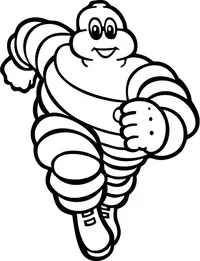 Michelin Man Decal / Sticker 16
