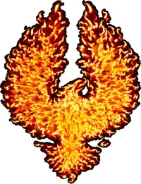 True Fire Hood Phoenix Decal / Sticker