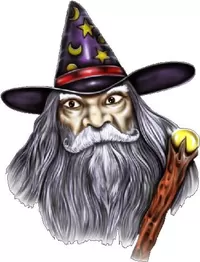 Wizard Decal / Sticker 01