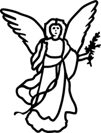 Angel 03 Decal / Sticker