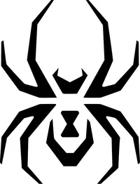 Black Widow Edition Spider Decal / Sticker 17