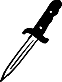 Knife Decal / Sticker 02