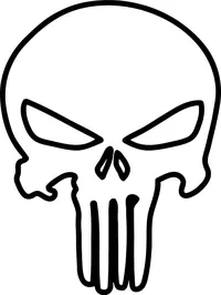 Punisher Decal / Sticker 122