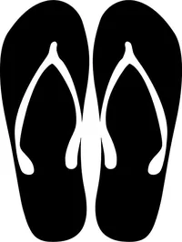 Flip-Flops Decal / Sticker