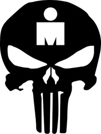 Punisher Ironman Decal / Sticker 175