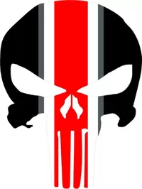 Ohio State Punisher Decal / Sticker 176