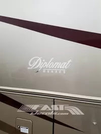 Monaco Diplomat Decal / Sticker 05