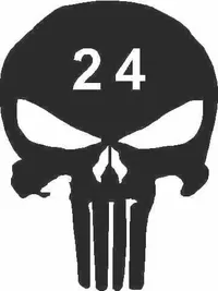 Punisher Decal / Sticker 24