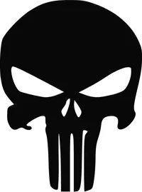 Punisher Decal / Sticker 135