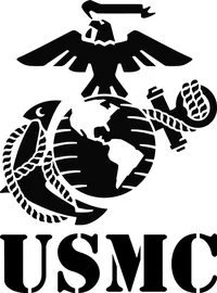 USMC Marines Globe Decal / Sticker 20