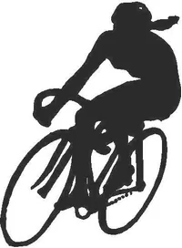 Cyclist Decal / Sticker