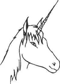 Unicorn Decal / Sticker 02