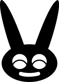 RoboBunny Decal / Sticker 01