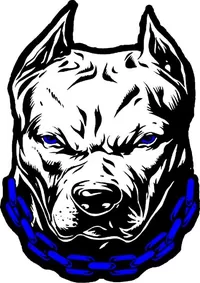 Pitbull Decal / Sticker 13