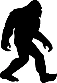 Custom Sasquatch Bigfoot Decals and Stickers - Any Size & Color