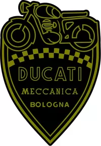 Ducati Shield Decal / Sticker 45