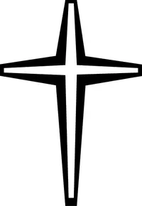 Christian Cross Decal / Sticker 17