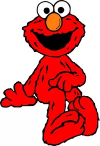 Elmo Decal / Sticker 05