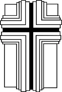 Christian Cross Decal / Sticker 34