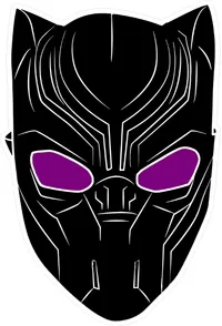 Black Panther Decal / Sticker 06