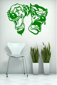 CLOWN WALL DECALS and CLOWN WALL DECALS