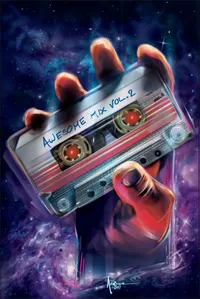 Guardians of the Galaxy Mixtape Decal / Sticker 03