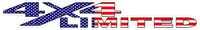 Z RAM American Flag 4x4 Limited Decal / Sticker 04