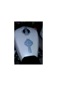 Celtic Cross Decal / Sticker 01