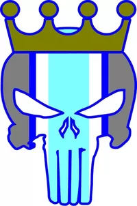 Kansas City Royals Punisher Decal / Sticker 40